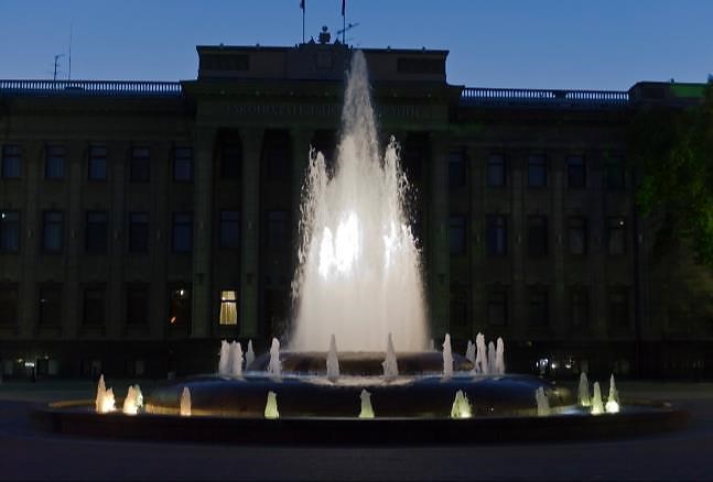 Подводный светодиодный прожектор (LED) 3 диода, 45°, 12V.DC, теплый белый