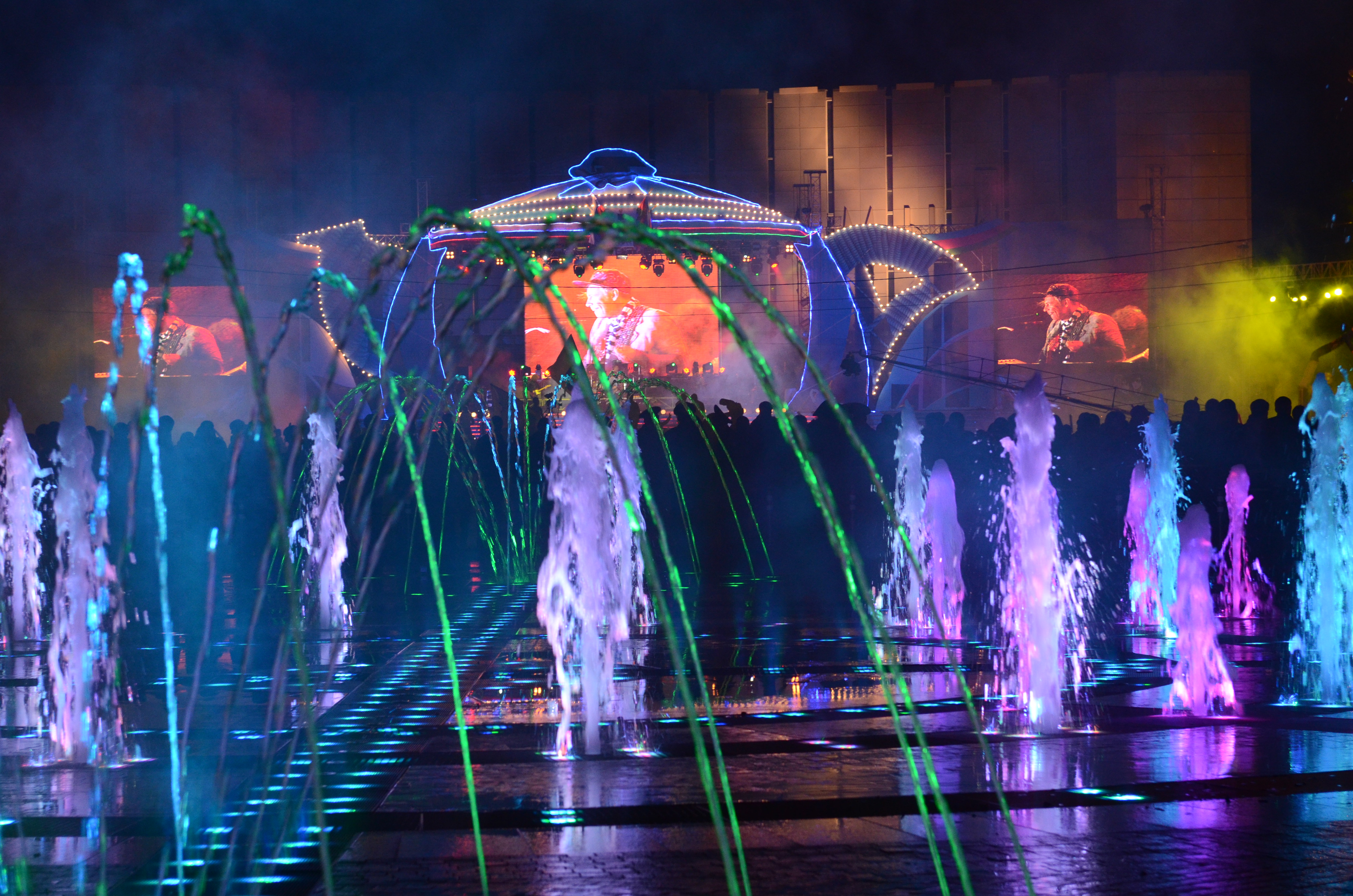 Фонтанная насадка Насадка пенная Гейзер, 60мм, 2", ВР, нерж.сталь, регулируемый угол