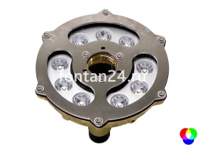 SEA 500 Crown 9 диодов, 10⁰, 22 Вт, 12/24V.DC RGB