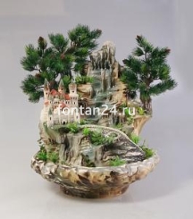 Настольный фонтан Лель (черный)