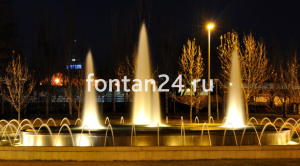 Фонтанная насадка Joint Cascade 3", 150 мм, с шаровым соединением