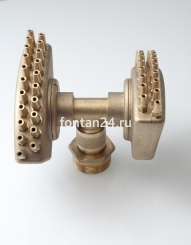 Rotary Double Fan Jet 1 1/2", 22 x 4 мм