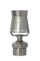 Фонтанная насадка Каскад 1", 48 мм, нержавеющая сталь