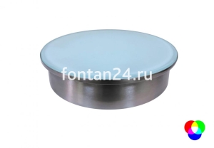 Встраиваемый LED-светильник RGB с контроллером, 12V АC, Д=100 мм, IP67