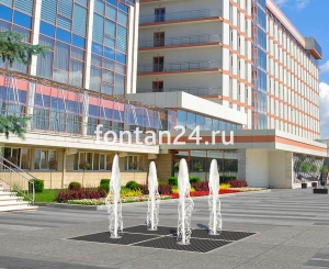 Уличный фонтан "Кубик-Рубик малый" 2x2 м